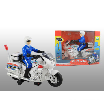 Bateria operada brinquedo motocicleta polícia elétrica (h0278030)